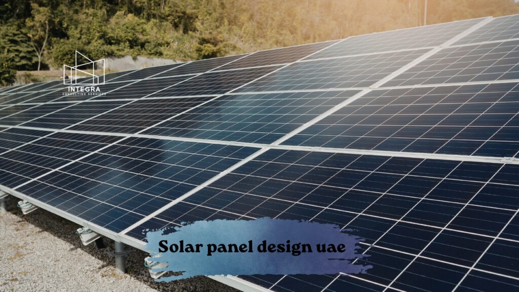 Solar panel design uae